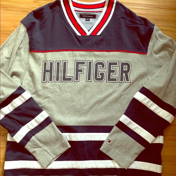 tommy hilfiger hockey jersey